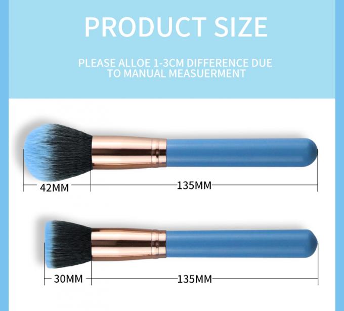 Perfect Soft Synthetic Makeup Brush Set 10Pcs Bristles Wooden Handle Contour(图1) Perfect Soft Synthetic Makeup Brush Set 10Pcs Bristles Wooden Handle Contour(图1)