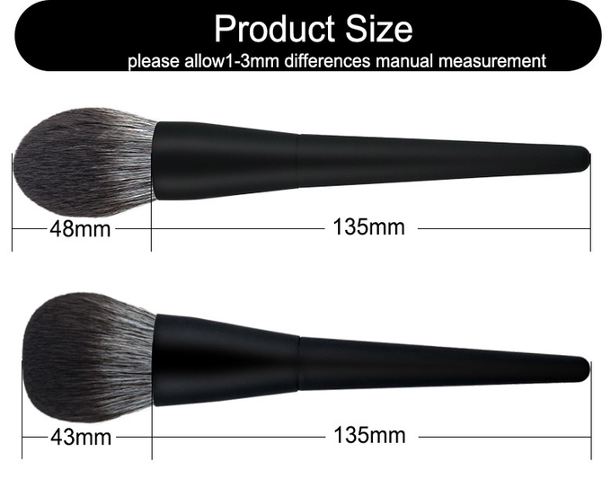 10pcs Premium Cosmetic Makeup Brush Set Cruelty Free Microcrystalline Hair Rubber Oil Processing(图3) 10pcs Premium Cosmetic Makeup Brush Set Cruelty Free Microcrystalline Hair Rubber Oil Processing(图3)
