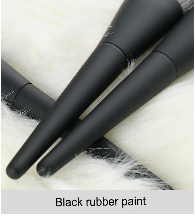 10pcs Premium Cosmetic Makeup Brush Set Cruelty Free Microcrystalline Hair Rubber Oil Processing(图2) 10pcs Premium Cosmetic Makeup Brush Set Cruelty Free Microcrystalline Hair Rubber Oil Processing(图2)
