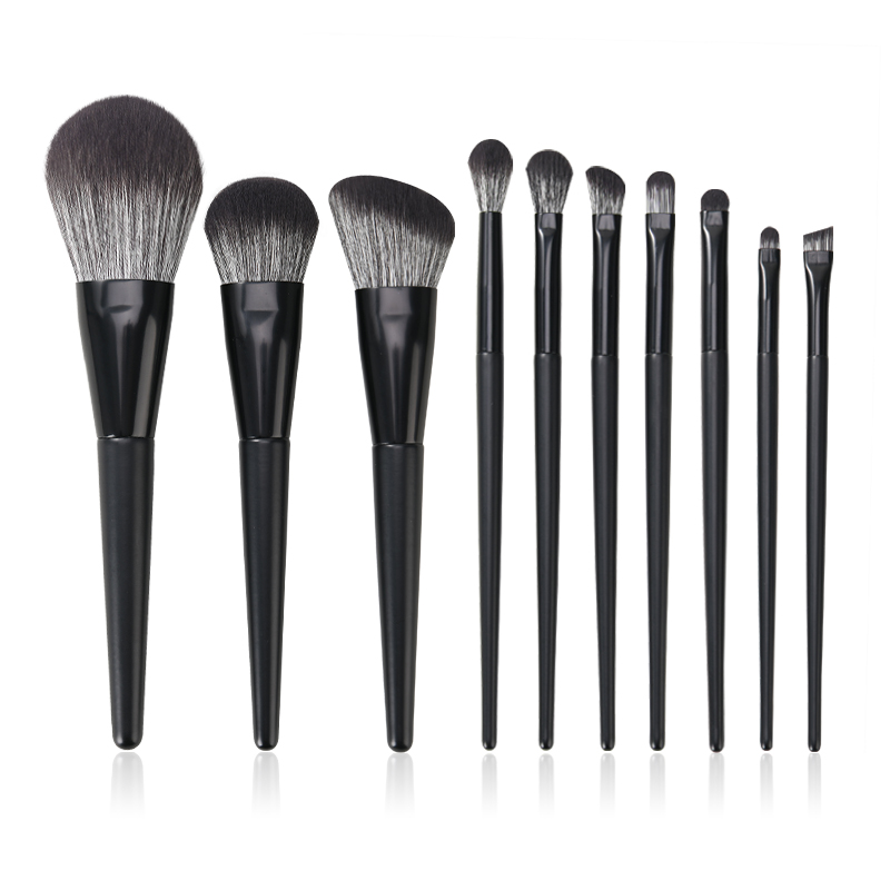 Black Makeup Brush Set Black Makeup Brush Set