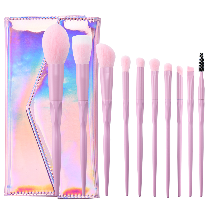 Factory new design cruelty free makeup brush set 