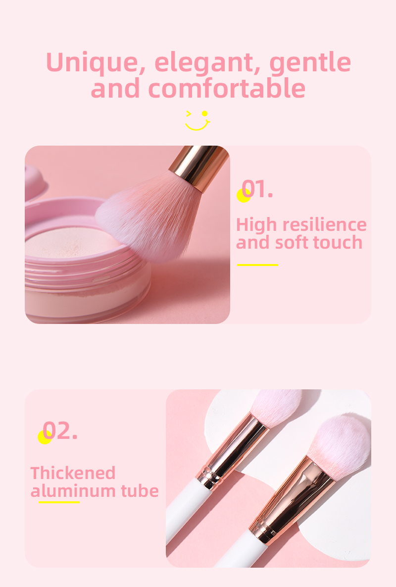 15pcs High quality wood handle makeup brush set factory supply(图5) 化妆刷_06.jpg