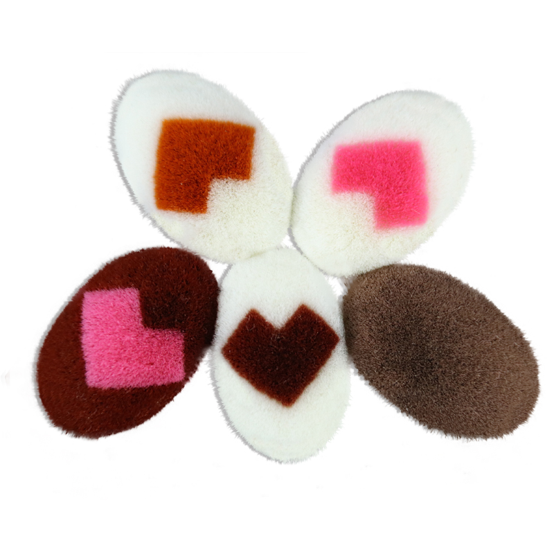 Customizable Oval Brush Bristl